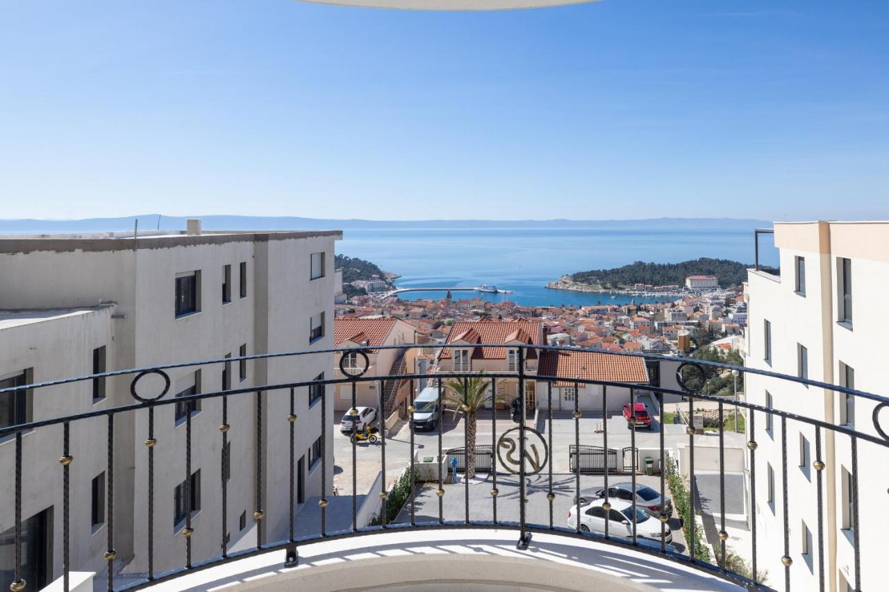 Villa Smaragd - Lapis - Luxury Apartment With Shared Pool マカルスカ エクステリア 写真